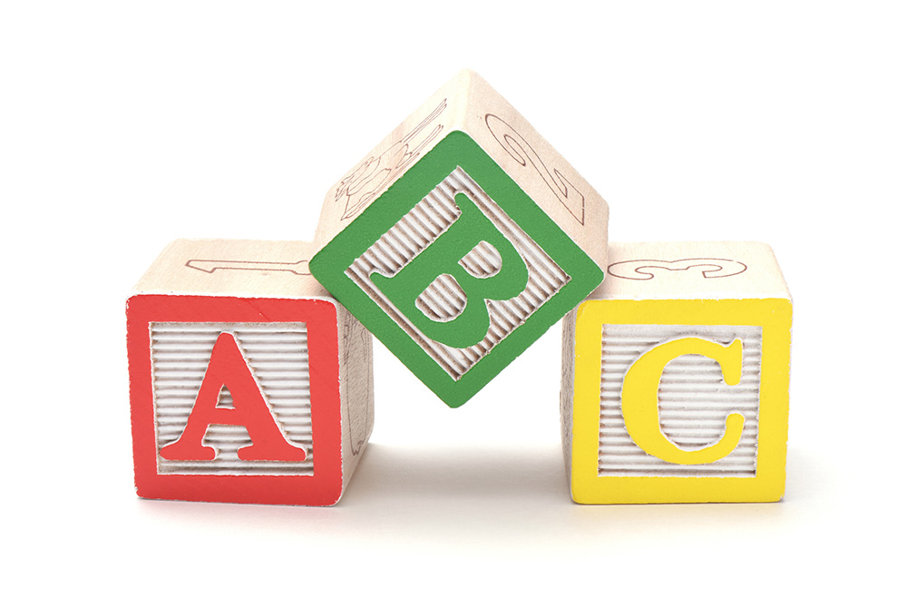 alphabet blocks