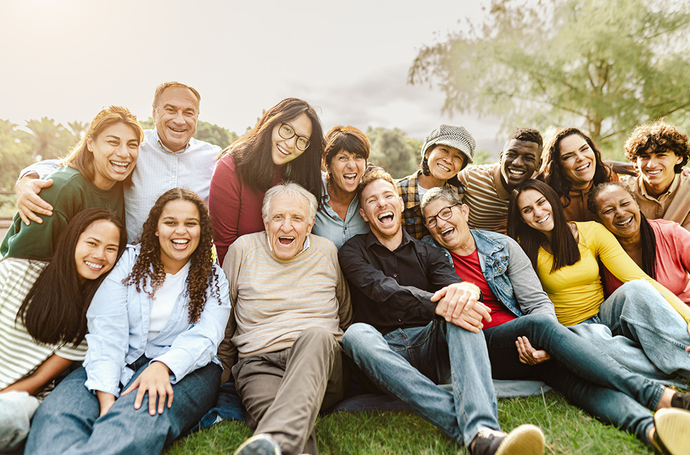 diverse group of people