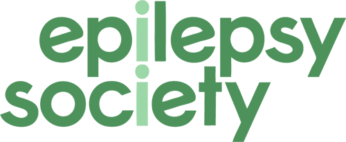 Epilepsy Society's logo in two shades of green for the length of COP26