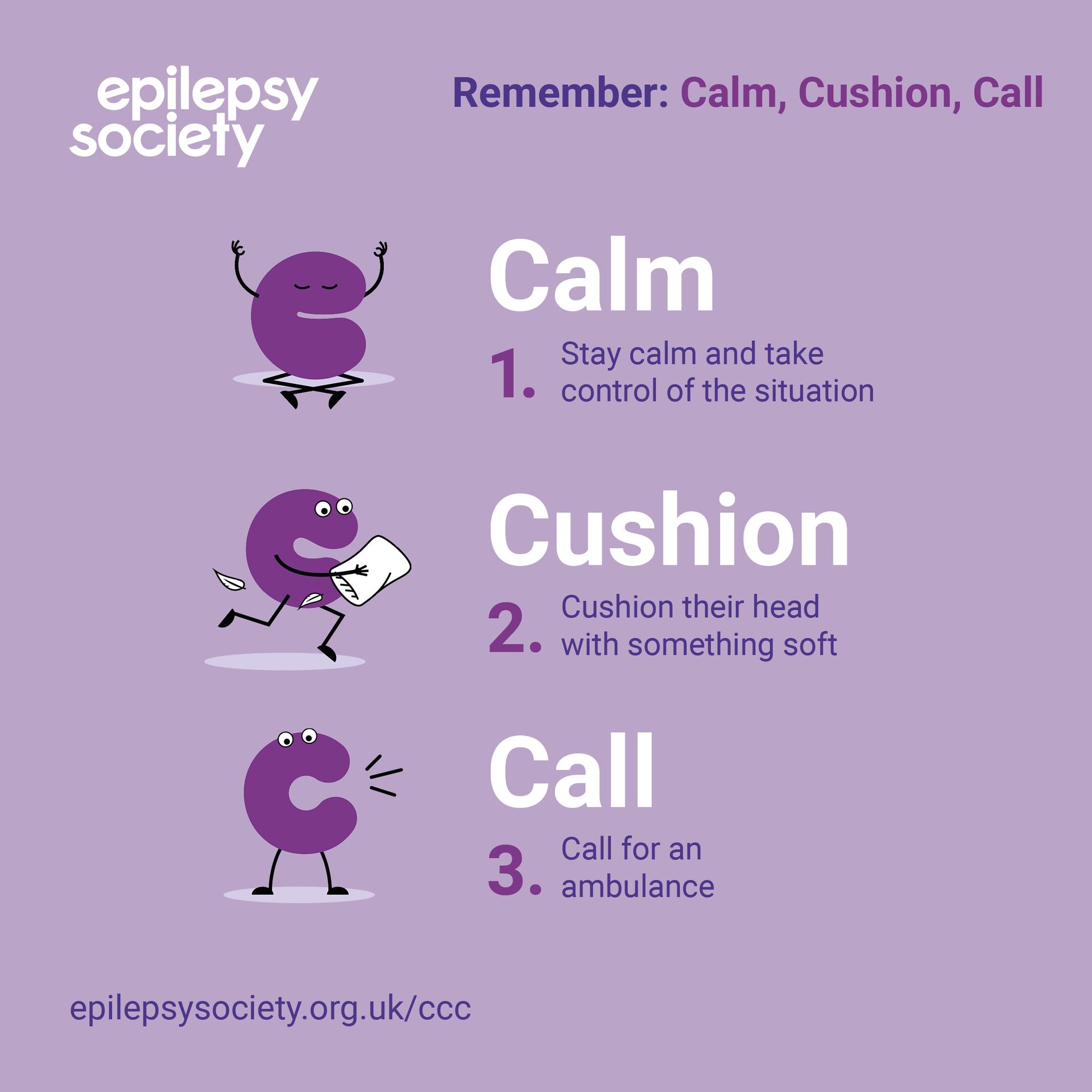 Calm, Cushion, Call