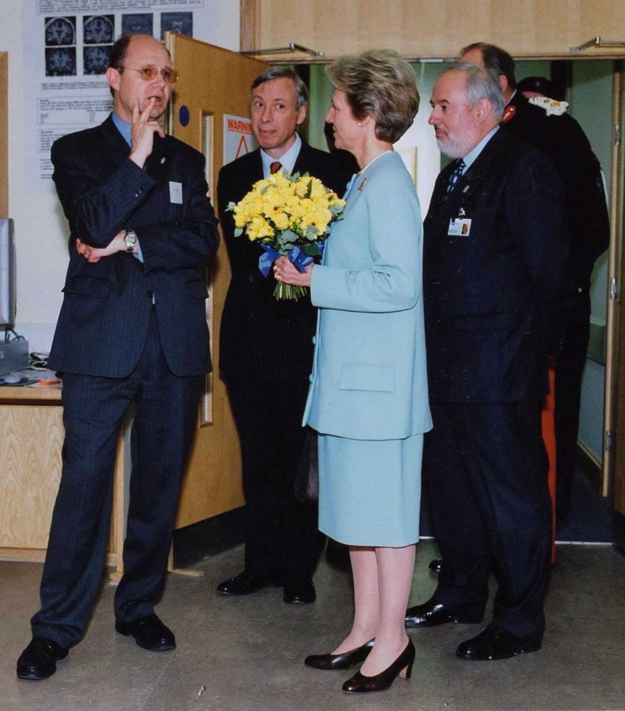 The Duchess of Gloucester opens the Sir William Gowers Centre, meeting Professor john Duncan, President of the Society Earl Howe and former Chief Executive Graham Faulkner