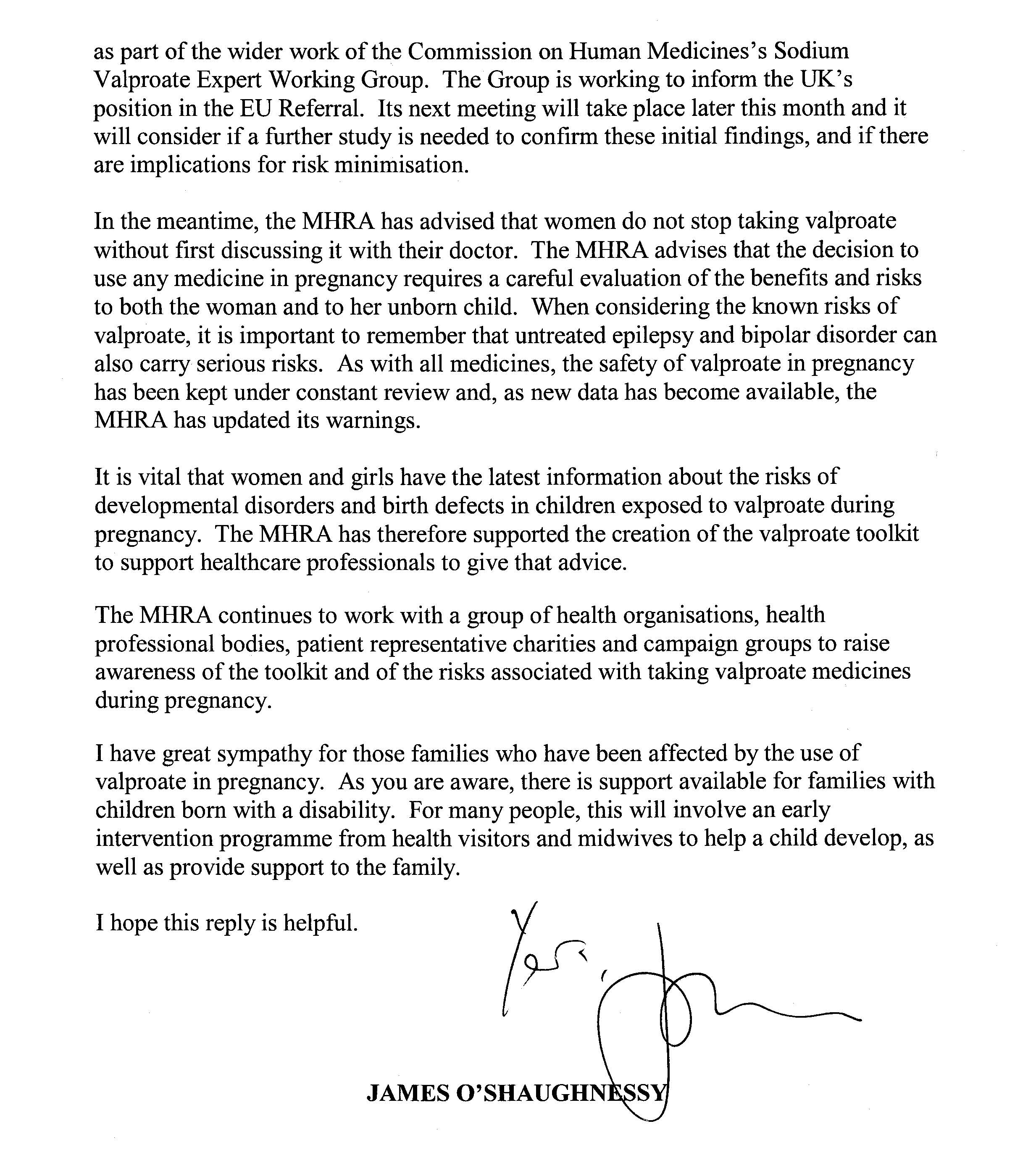 Letter from Jeremy Hunt p2