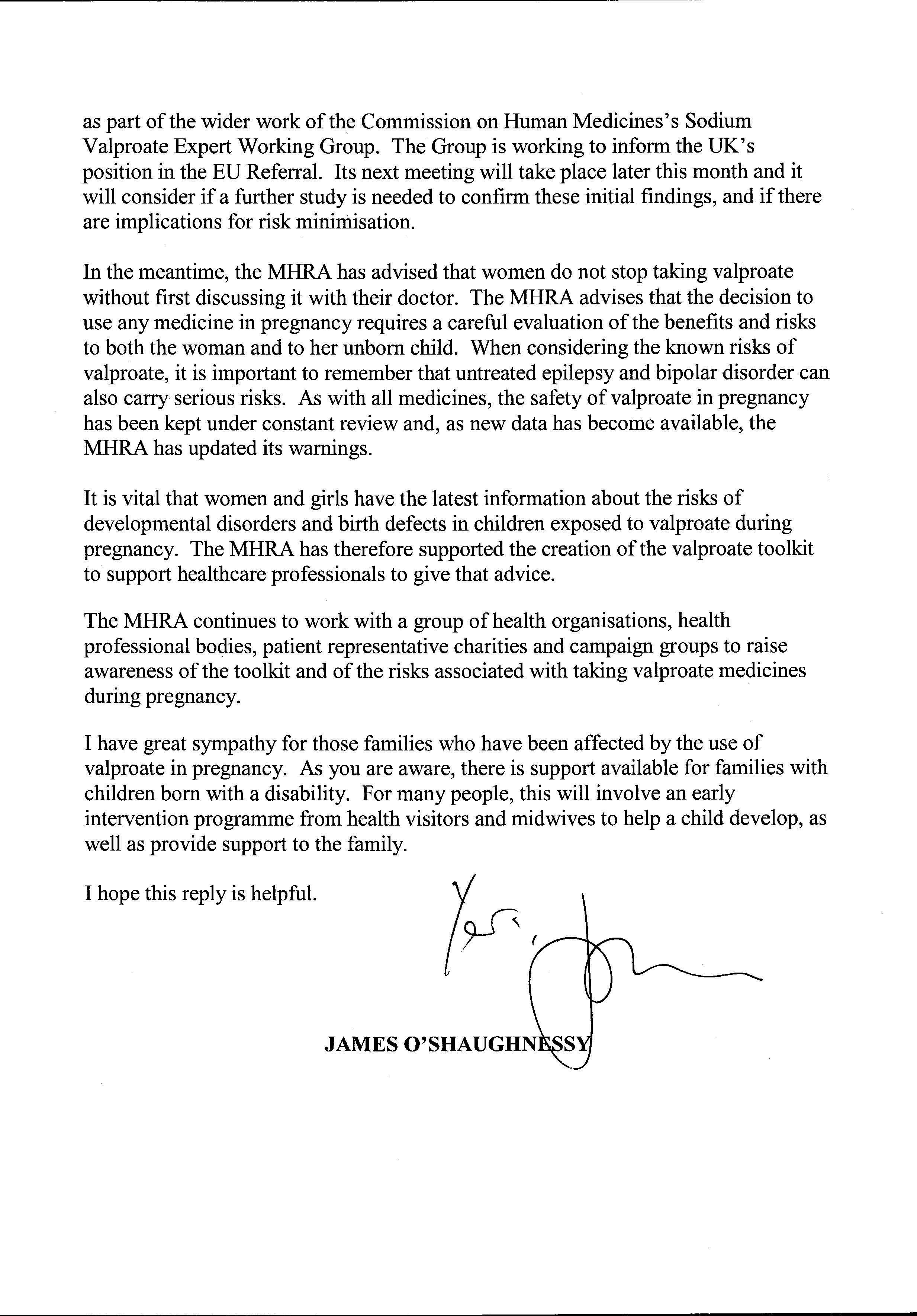 Letter from Jeremy Hunt p2