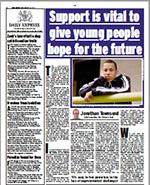 Page 12 Daily Express opinion piece