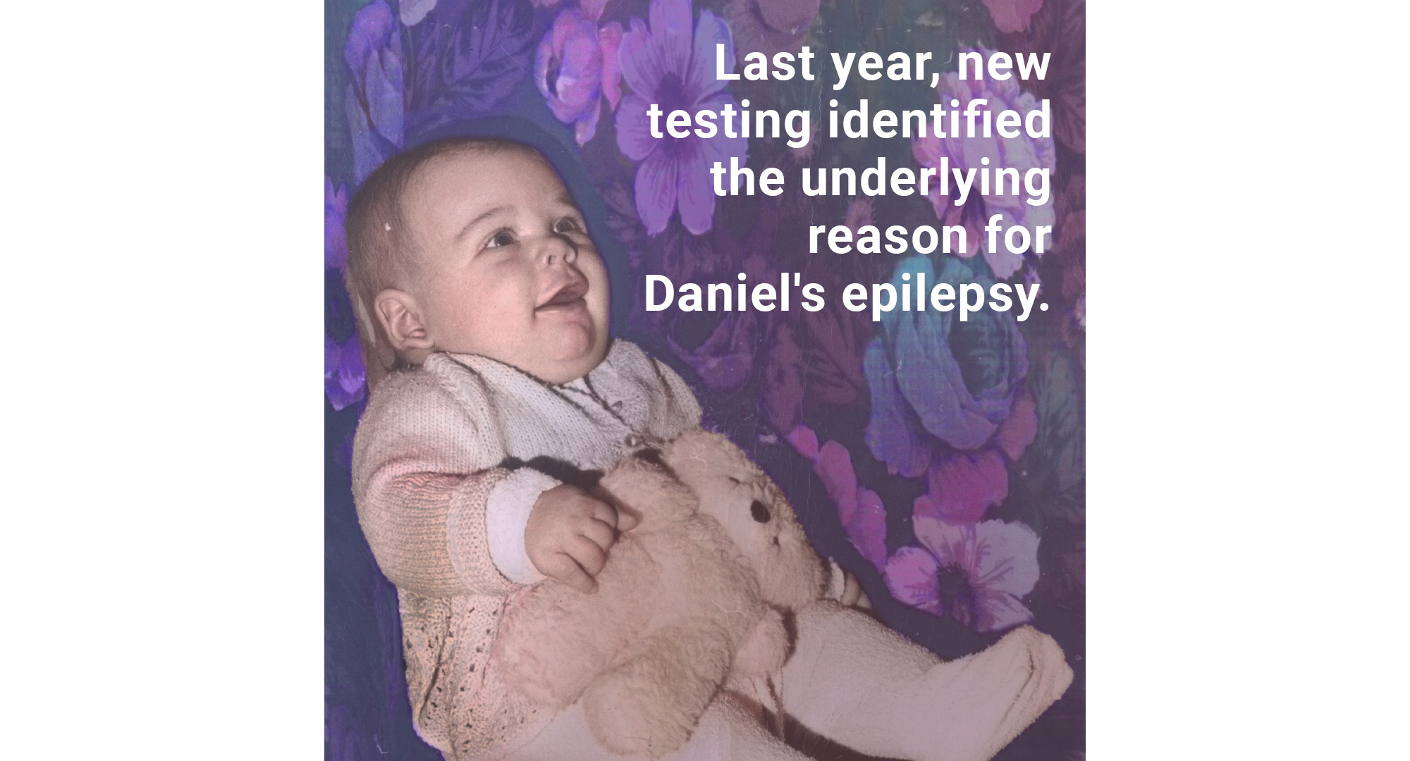 Daniel as a baby