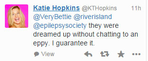 Katie Hopkins Tweet