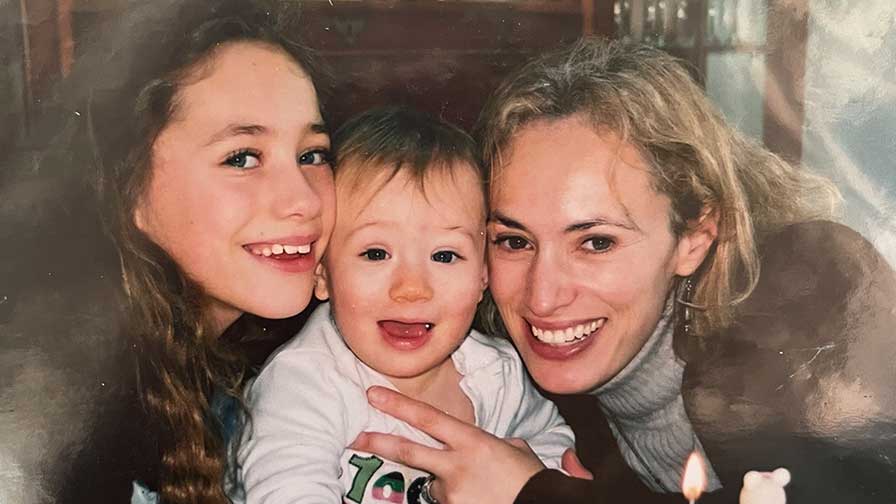 Louise with her daughter Lola