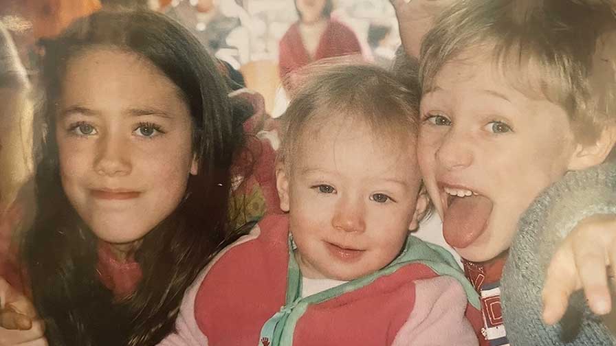 Louise with her daughter Lola