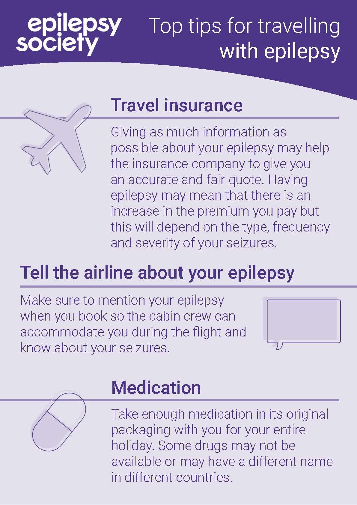 free travel pass epilepsy