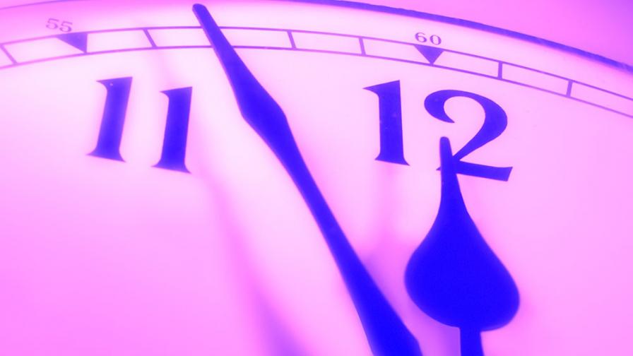 Purple DoomsDay Clock