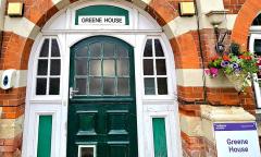 greene house front door