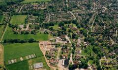 chalfont site birds eye view