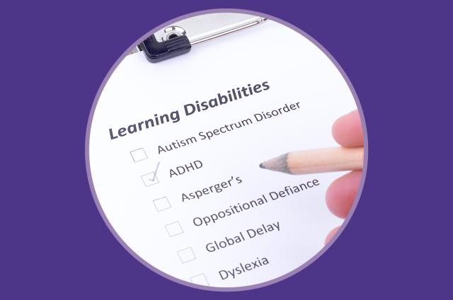 Learning disabilities header