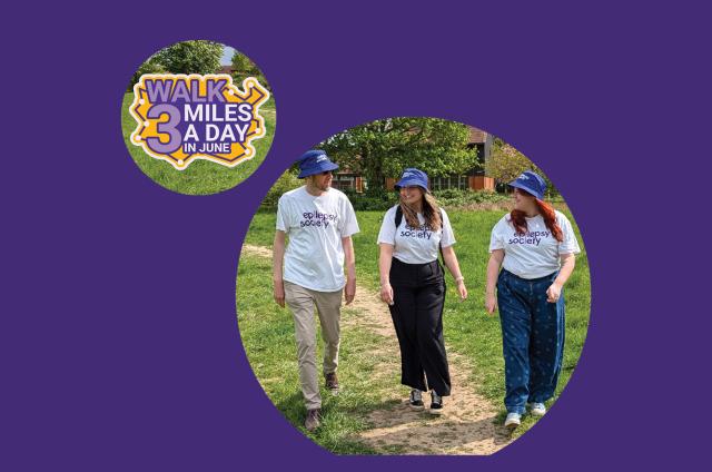 3 miles a day in June